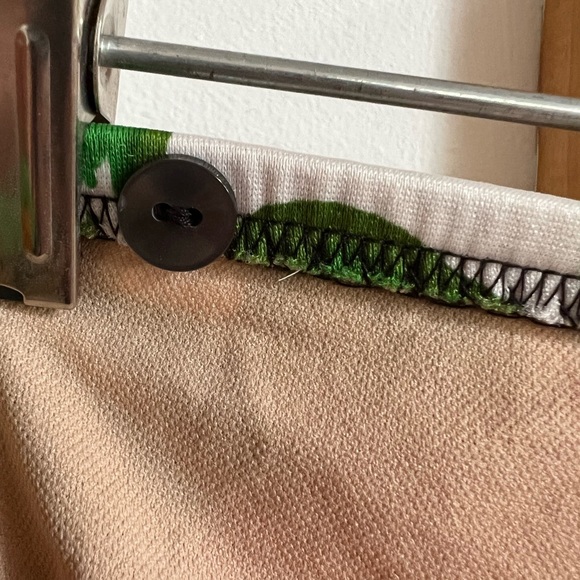 Sirena VTG Swimsuit Bathing Suit Strapless Floral Black SIZE 14 - Picture 8 of 9